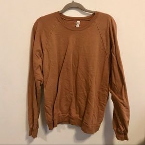 American Apparel | Mustard Fleece Pullover